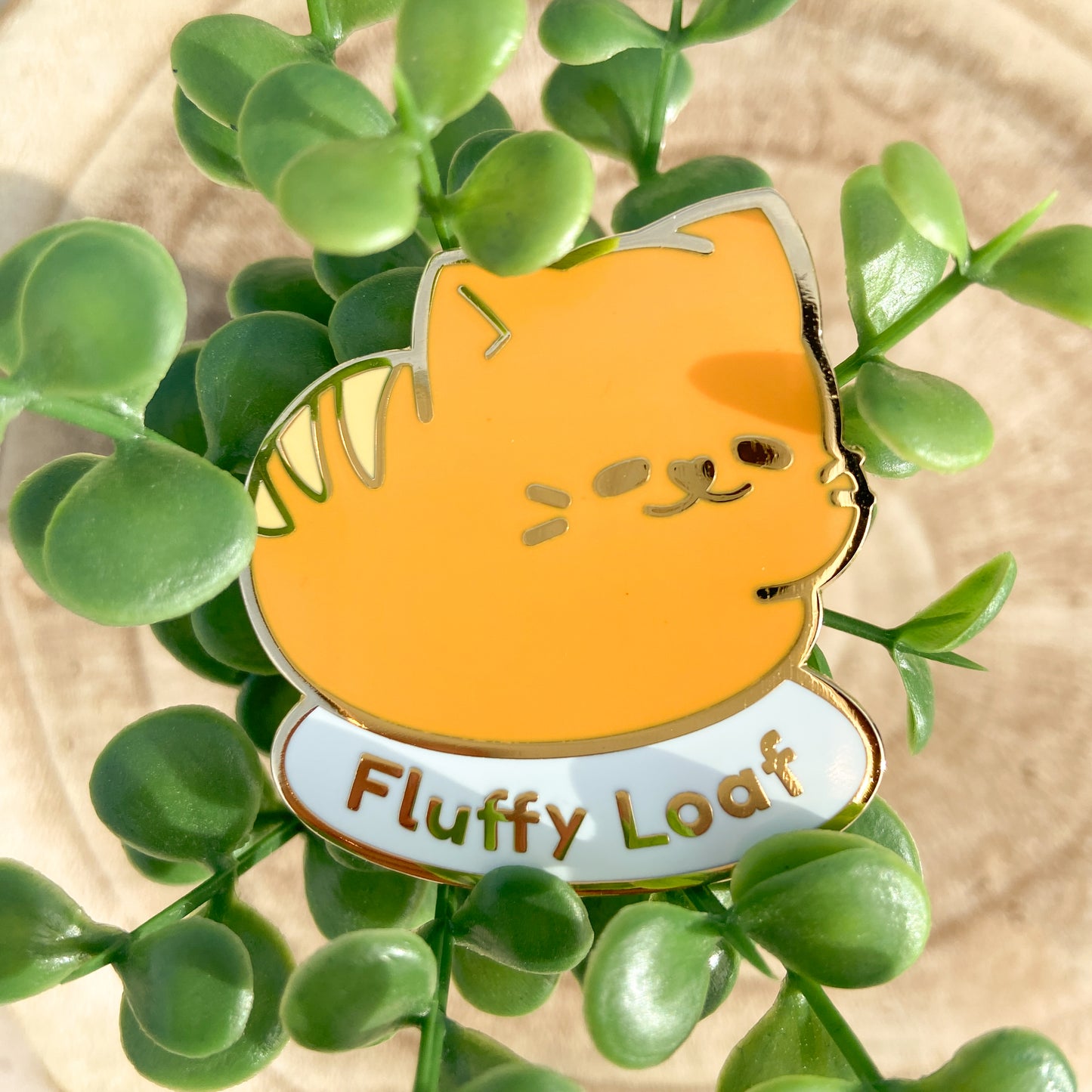 Fluffy Loaf Enamel Pin