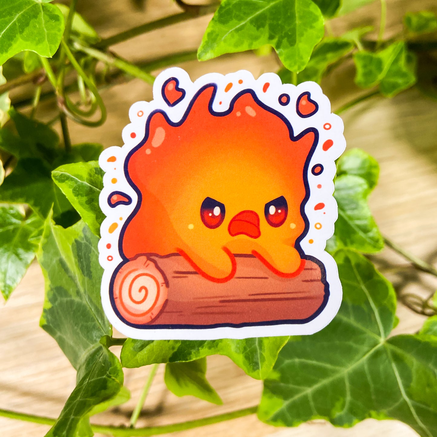 New fire demon sticker