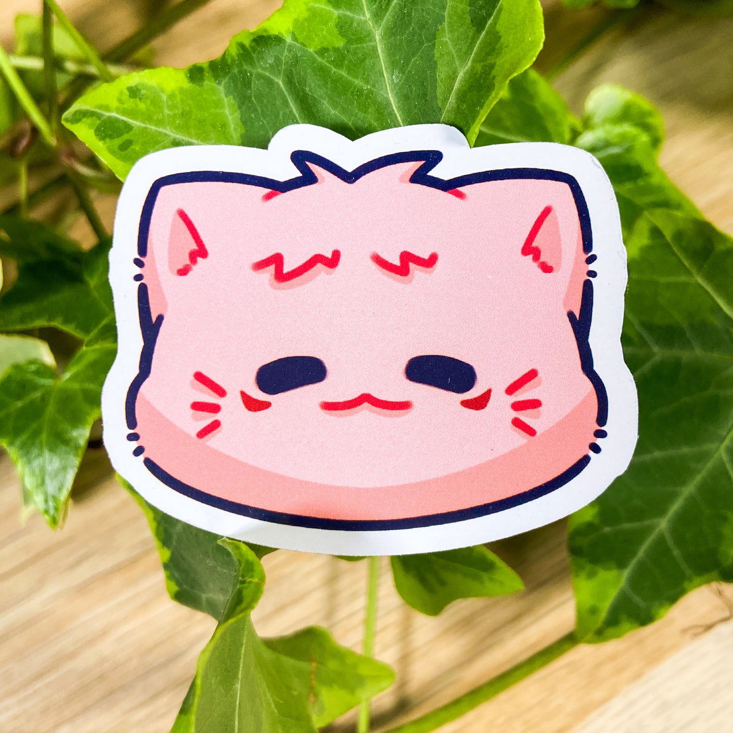 Itadori cat sticker