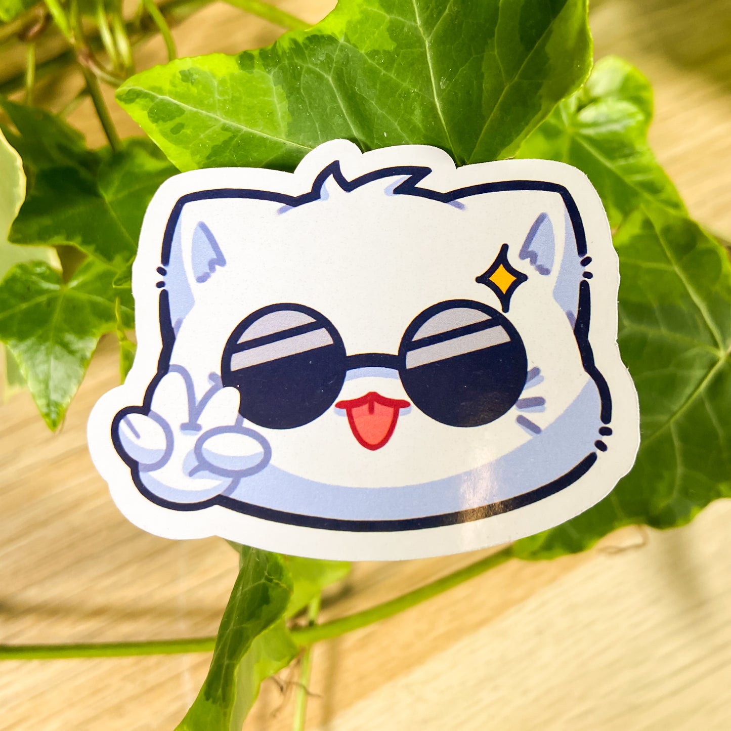 Gojo cat sticker