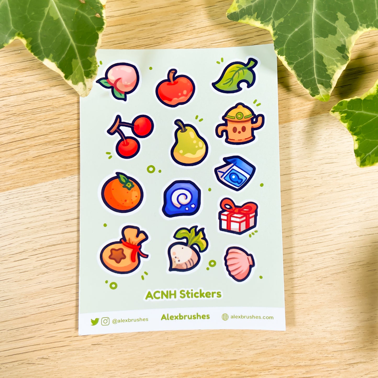 ACNH Sticker Sheet